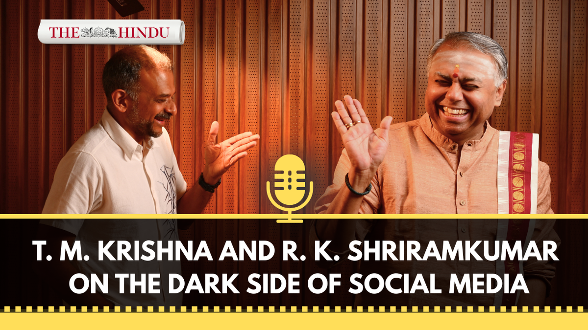 How social media impacts Carnatic music: TM Krishna and R.K. Sriramkumar in conversation
